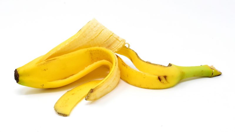 ¿Cáscara de plátano sostenible?