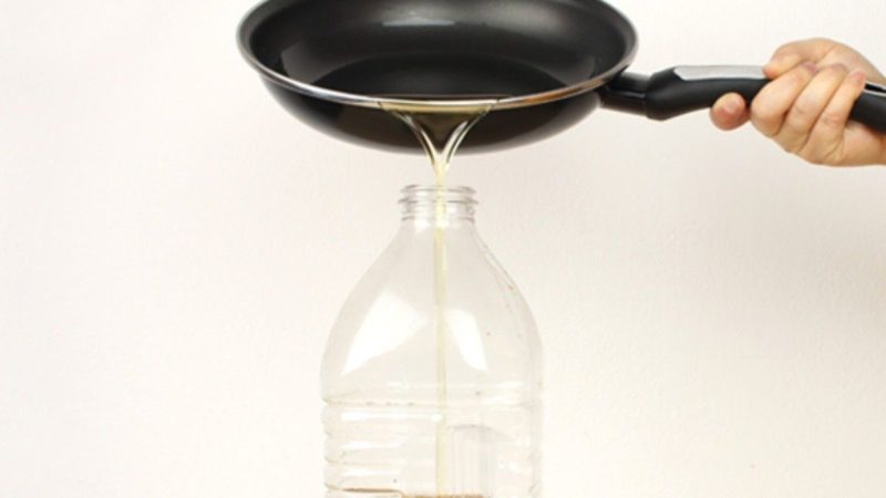 Aceite usado reciclado