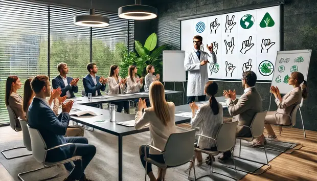 La revolución de la lengua de señas británica en la ciencia medioambiental