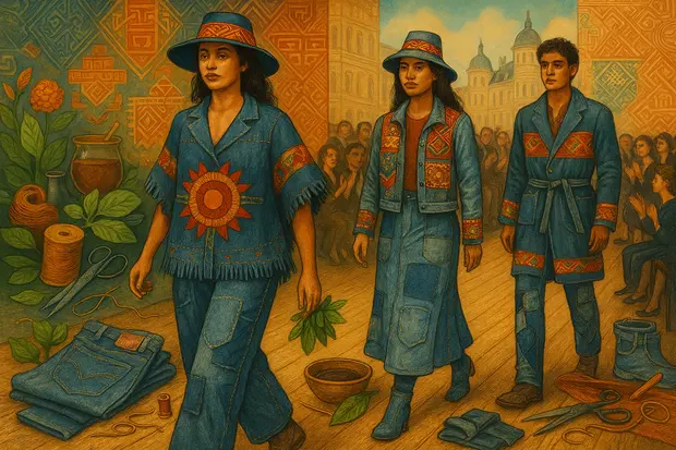 Moda sostenible en Perú: creatividad, reciclaje y cultura en pasarela europea