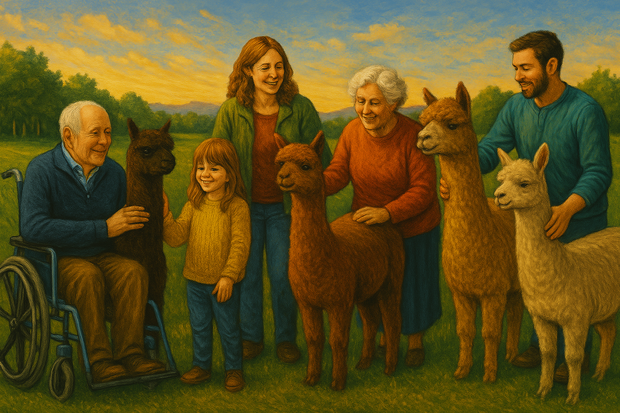 Terapia con alpacas: El nuevo enfoque para el bienestar emocional