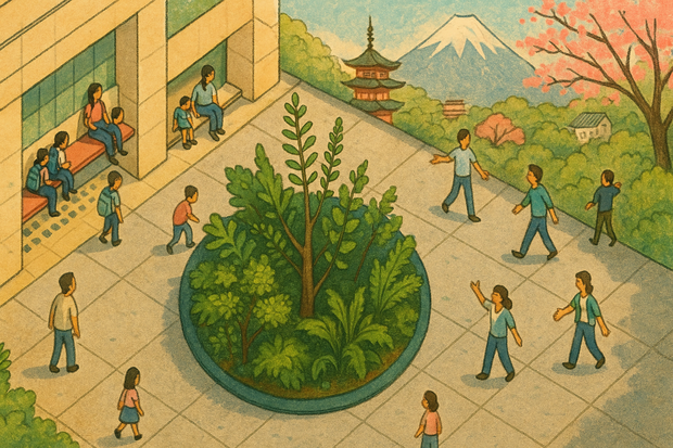 Microbosques japoneses: cómo los pequeños bosques urbanos están transformando las ciudades