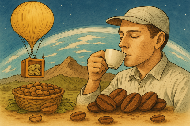 Café en la estratósfera: cómo las condiciones extremas revelan nuevos sabores