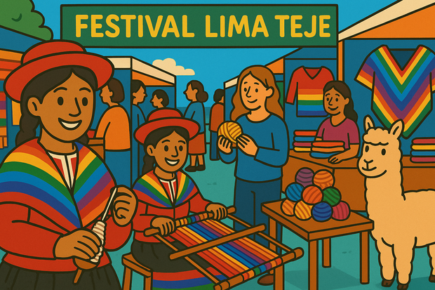 Tejer el futuro: así transforma el arte andino el Festival Lima Teje 2025