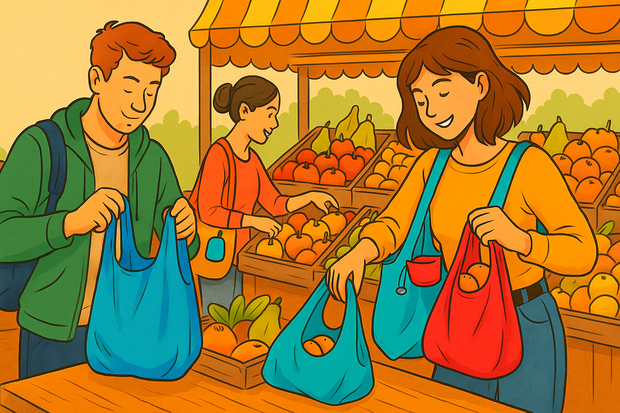 Bolsas plegables reutilizables: prácticas, duraderas y la clave para un consumo responsable