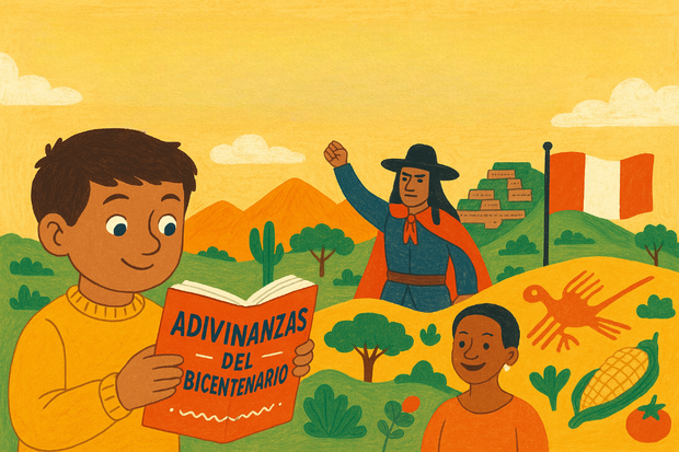 Adivinanzas del Bicentenario: el libro que convierte la historia del Perú en un juego para niños