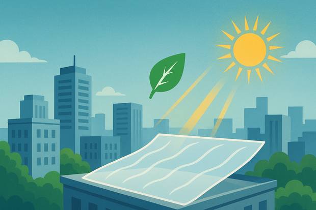 ¿Sabías que un simple bioplástico puede lograr la reducción de consumo energético en ciudades enteras?