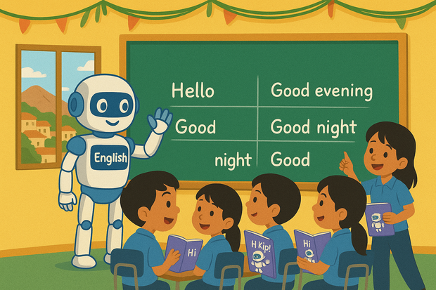 Kipi, el robot peruano que lleva inglés y esperanza a las escuelas rurales de Huancavelica