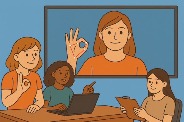 Estudiantes de Cajamarca sorprenden con traductor de lenguaje de señas con IA que rompe barreras en Perú