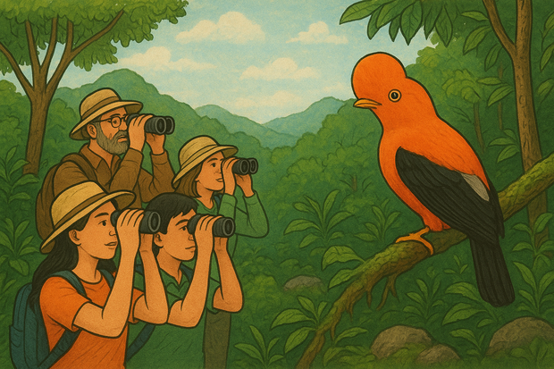 Avistamiento de aves en Perú: rutas, beneficios y secretos que pocos conocen
