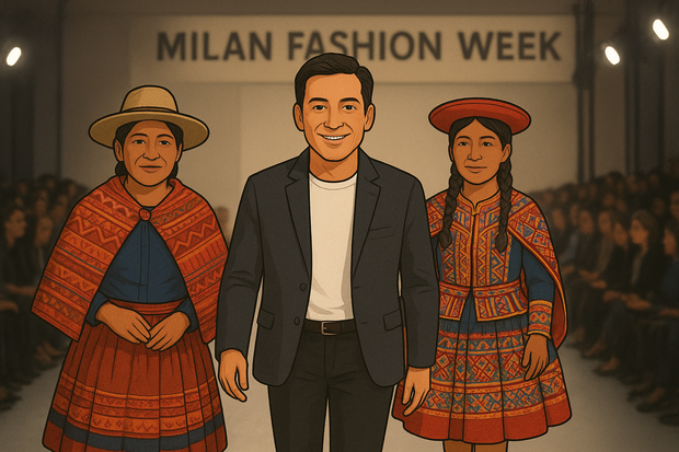 Jorge Luis Salinas diseñador: así llevó la danza de tijeras y el arte textil a la alta costura