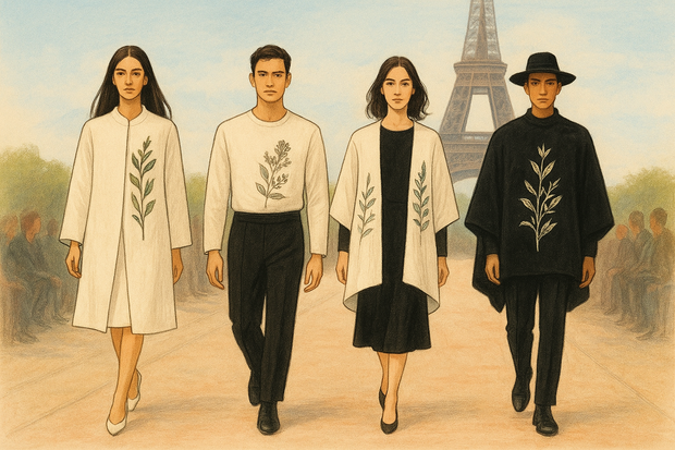 Moda andina peruana en París: Yirko Sivirich deslumbra con “Wankayuq” y homenajea a Huancayo