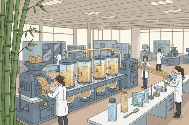 China crea un plástico biodegradable de bambú que se descompone en solo 50 días