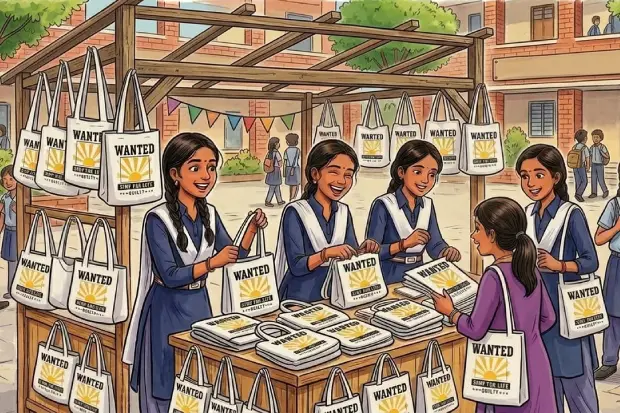 Pahal, el proyecto sostenible creado por cuatro estudiantes que está reemplazando el plástico por bolsas ecológicas