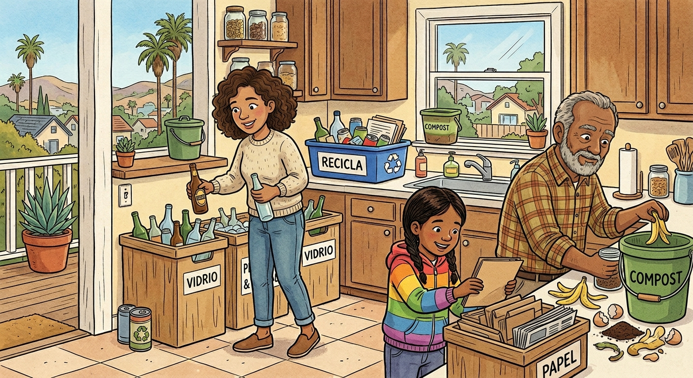 10 acciones para reducir la basura: La guía técnica para transformar tu hogar en un motor de economía circular