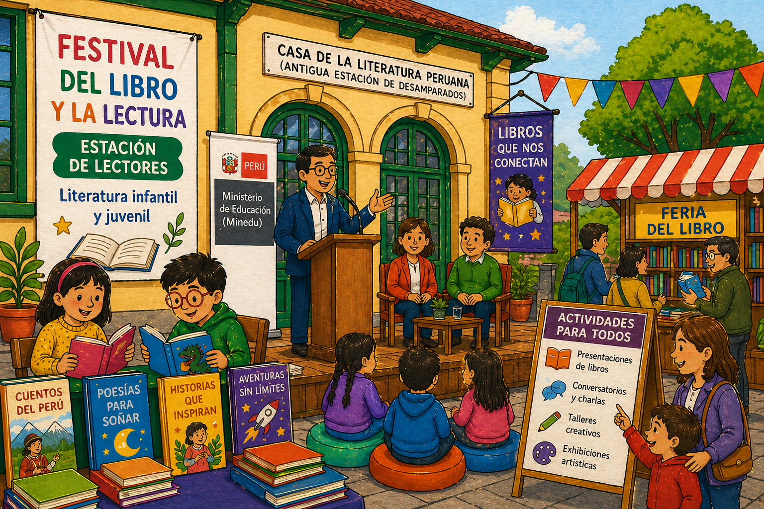 El despertar de las letras: La literatura juvenil como motor de ciudadanía y cultura en el Perú