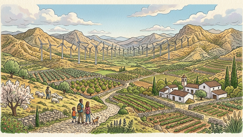 Viento con propósito: El nuevo estándar del proyecto de energía eólica que integra biodiversidad y comunidad