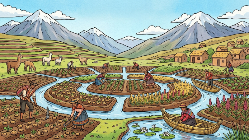 Waru Waru: La tecnología ancestral peruana que hoy ilumina la resiliencia climática del mundo