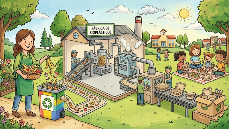 Tesoros en la cáscara: El auge de los envases biodegradables que transforman los residuos en la nueva riqueza