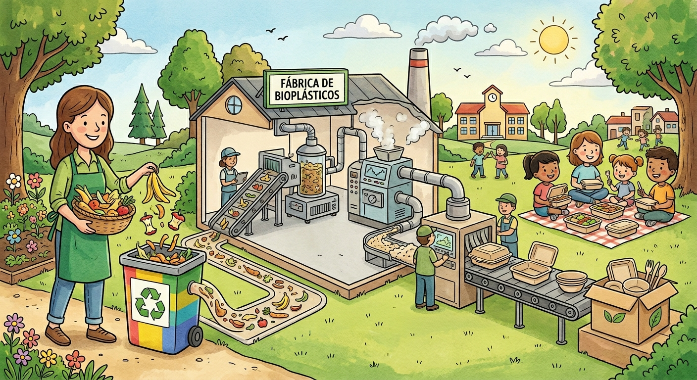 Tesoros en la cáscara: El auge de los envases biodegradables que transforman los residuos en la nueva riqueza