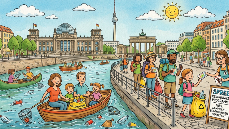 Así es el programa de recompensas que convierte a los turistas en los nuevos guardianes de Berlín.