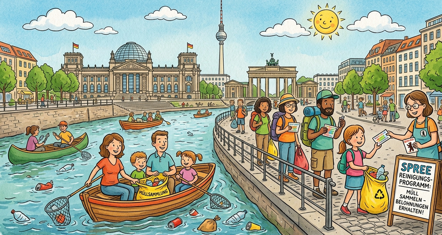 Así es el programa de recompensas que convierte a los turistas en los nuevos guardianes de Berlín.