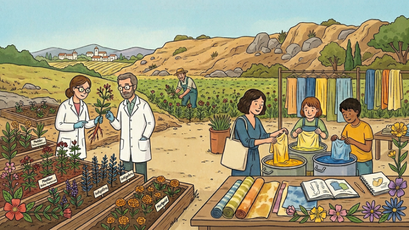 Tintes naturales: la revolución ecológica que está transformando la moda sostenible