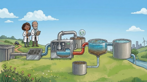 De desecho a energía limpia: las aguas residuales podrían cambiar el futuro del metano fósil