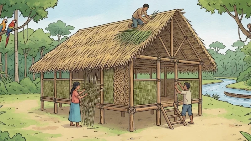 ¿Cómo los biomateriales amazónicos están logrando enfriar casas sin usar aire acondicionado?