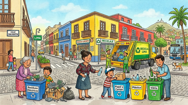 Día Mundial del Reciclaje: Lima se moviliza para recuperar residuos electrónicos