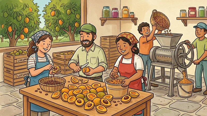 Semillas de lúcuma: el invento peruano que se transforma en plástico biodegradable