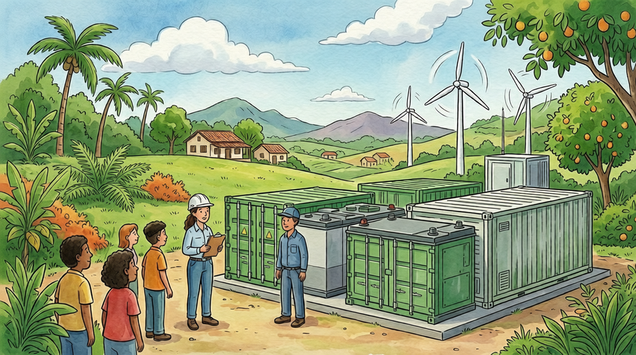 El guardián de la electricidad limpia: por qué las megabaterías son el motor de la transición energética