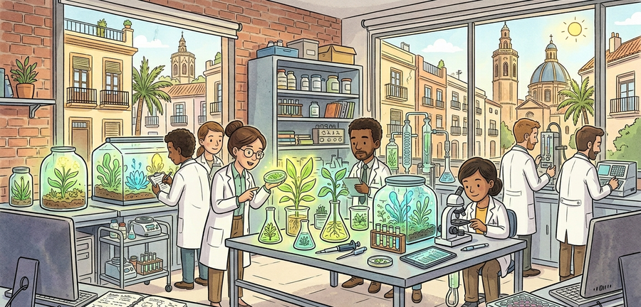 Cuando las plantas envían señales: una tecnología luminosa que anticipa las plagas en plantas