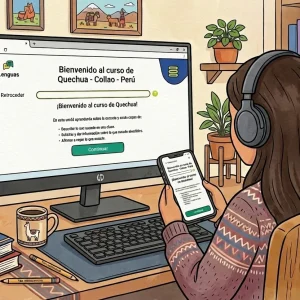 Del eco de los Andes a las pantallas digitales: la estrategia interactiva para aprender quechua sureño en las aulas de hoy