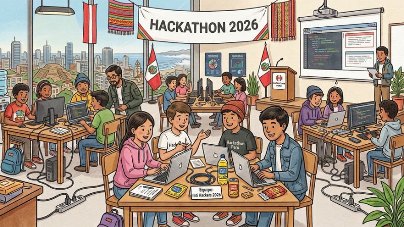 Hackathon 2026: el Minedu impulsa la innovación tecnológica en las aulas