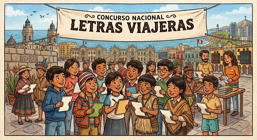 Letras Viajeras amplía su convocatoria: el concurso que inspira a miles de estudiantes a contar el Perú con orgullo