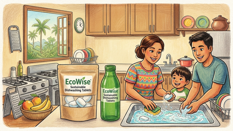 Una pequeña tableta está cambiando los productos de limpieza ecológicos y podría eliminar millones de envases plásticos