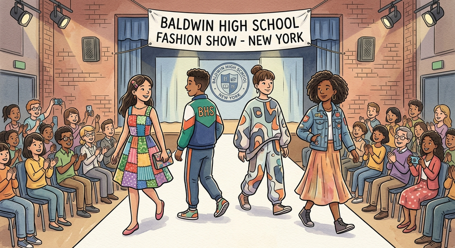 Cómo un desfile de moda escolar está inspirando el futuro de la moda sostenible