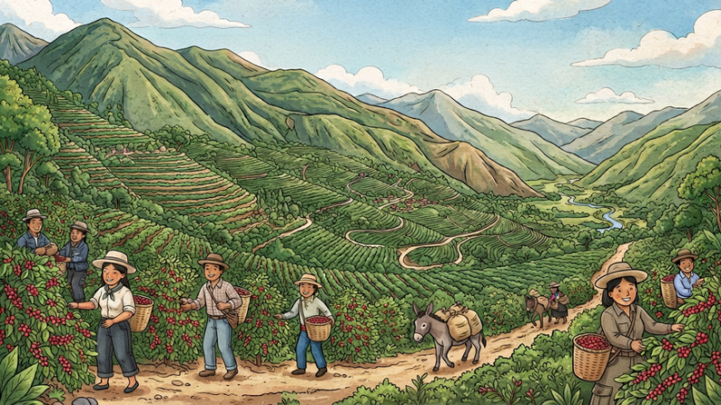 Café peruano: la producción sostenible que protege 275 mil hectáreas de bosques en Perú