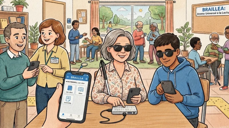 Sistema braille: la aplicación peruana que quiere hacer la inclusión más accesible para todos