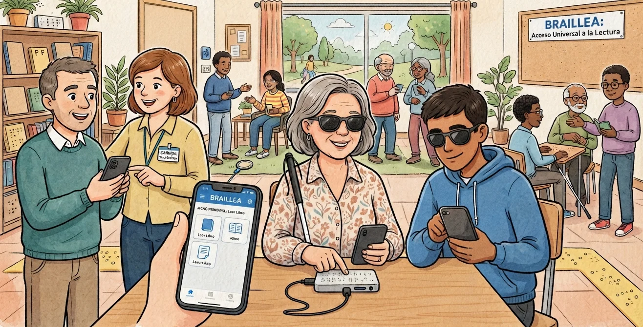 Sistema braille: la aplicación peruana que quiere hacer la inclusión más accesible para todos