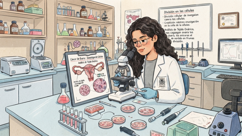 Detección temprana del cáncer de ovario: investigadora peruana recibe apoyo del MIT