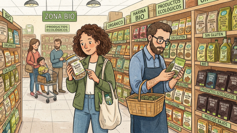 Un nuevo paso contra el greenwashing ayuda a proteger los alimentos ecológicos y a los consumidores