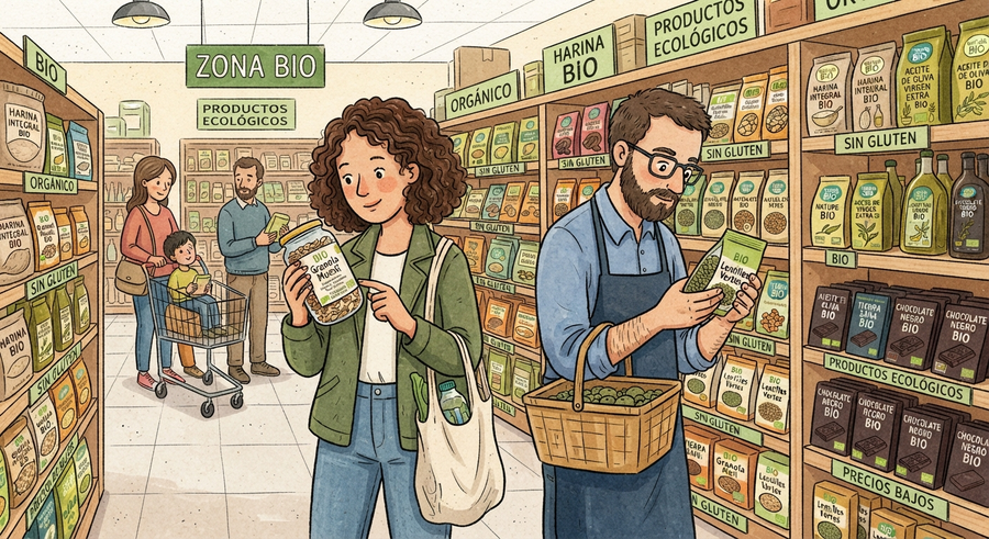 Un nuevo paso contra el greenwashing ayuda a proteger los alimentos ecológicos y a los consumidores