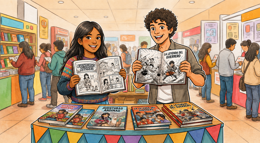 Novelas juveniles peruanas mezclan cultura, anime y nuevas formas de contar historias