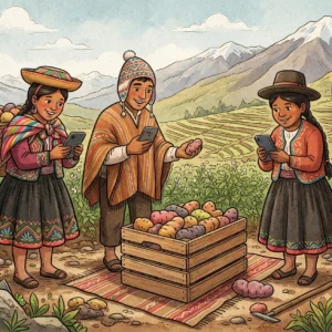 Papas nativas: jóvenes del Perú podrán ayudar a proteger su diversidad con una app
