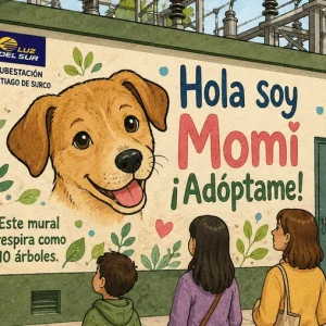 Una subestación eléctrica está ayudando a que más perros encuentren un hogar en Lima