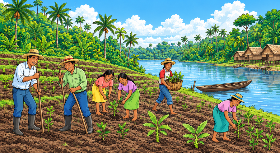 Agricultura regenerativa: prácticas que protegen los suelos de la Amazonía peruana