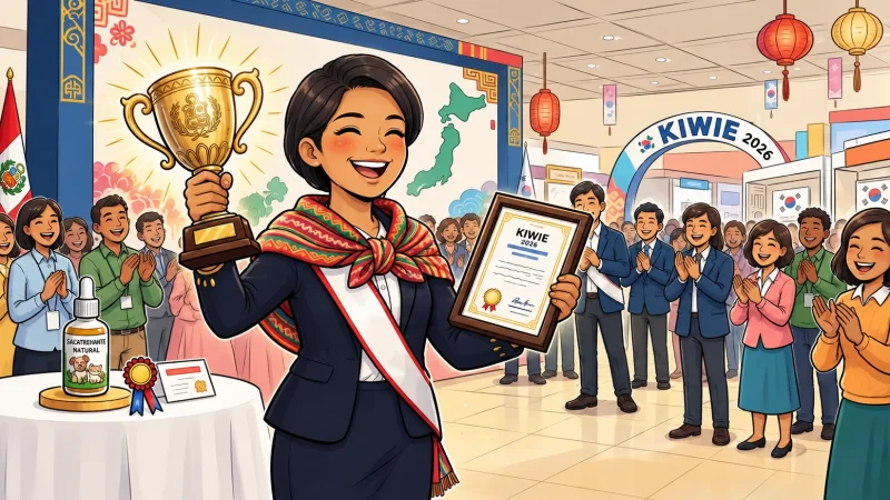 Cicatrizante natural para mascotas: inventora peruana gana oro en Corea
