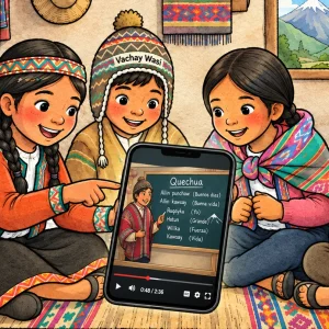 Aprender quechua: el maestro de Apurímac que lo lleva a TikTok